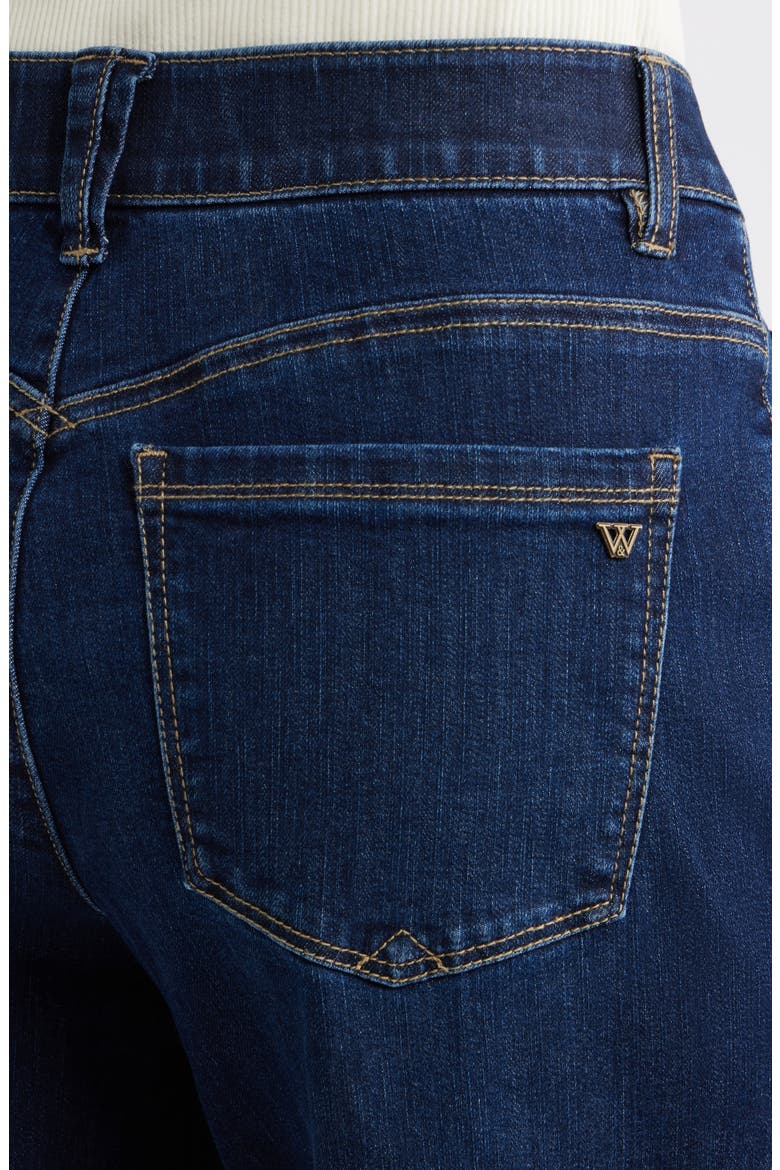 Sam High Waist Wide Leg Jeans, Alternate, color, BLUE