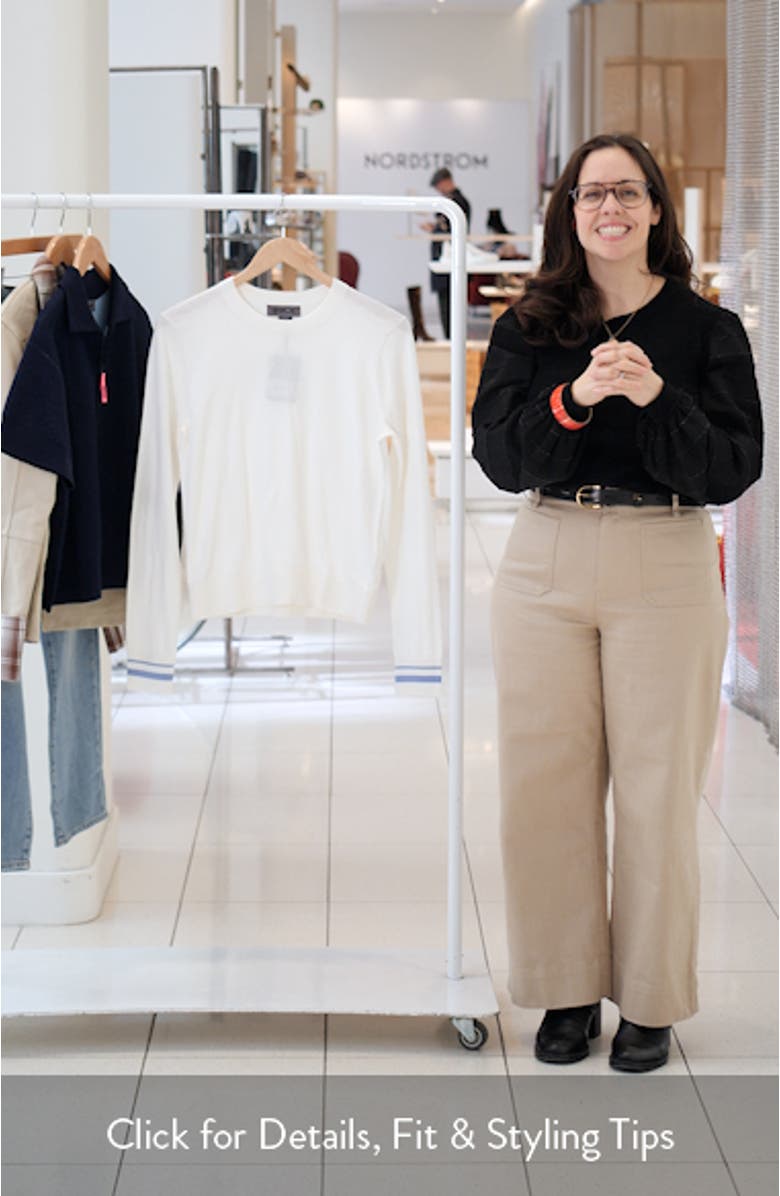 Cooling Cotton Blend Golf Sweater, sales video thumbnail