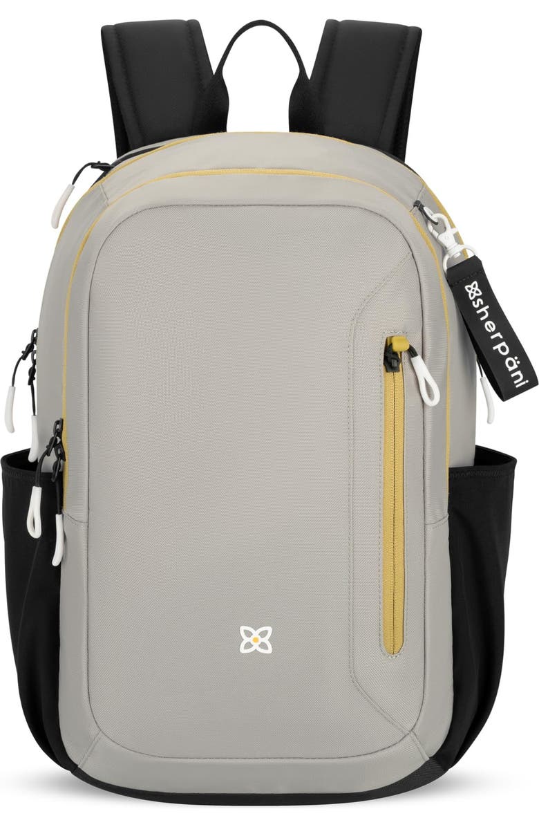 Sherpani Getaway RFID Protection Laptop Backpack, 22L, Fits 15'' Laptop, Wasabi Stone, Main, color, Wasabi Stone