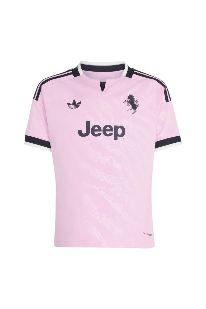 Youth adidas  Pink Juventus 2026/27 Away Replica Jersey, Alternate, color, Pink