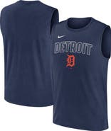 Nike Men's Nike Navy Detroit Tigers Knockout Performance Muscle Tank Top
