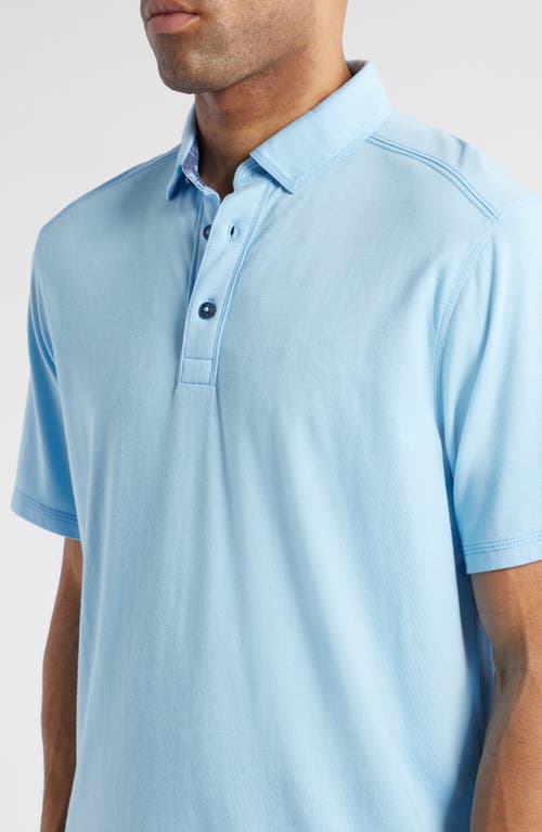 Tommy Bahama Harbor Isles Polo In Chambray Blue