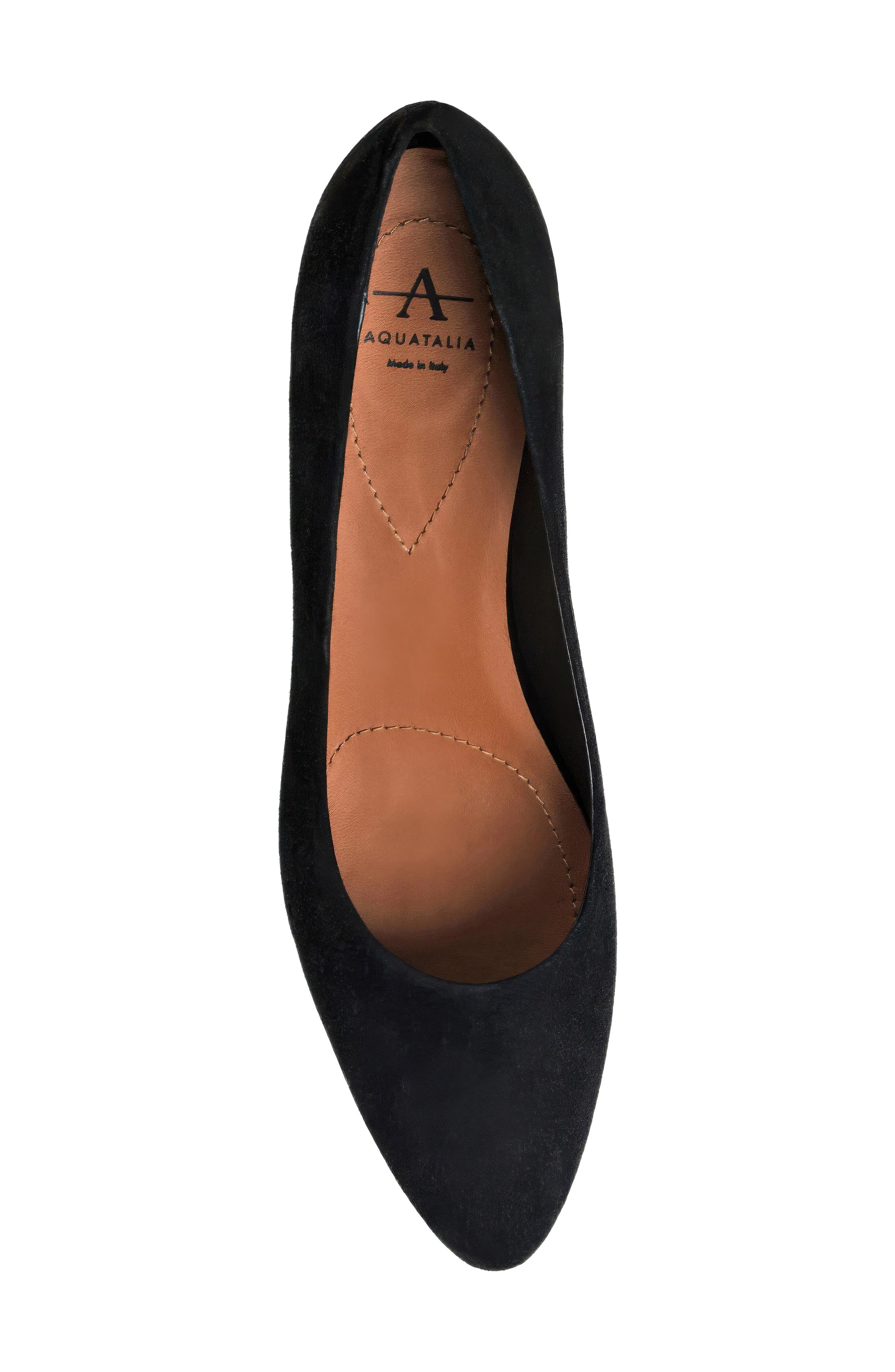 Tia Pump, Alternate, color, BLACK SUEDE