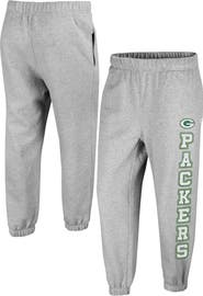 '47 Women's '47 Gray Green Bay Packers Double Pro Harper Jogger Sweatpants