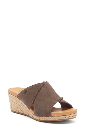 Ugg ® Taia Wedge Heel Sandal In Molasses