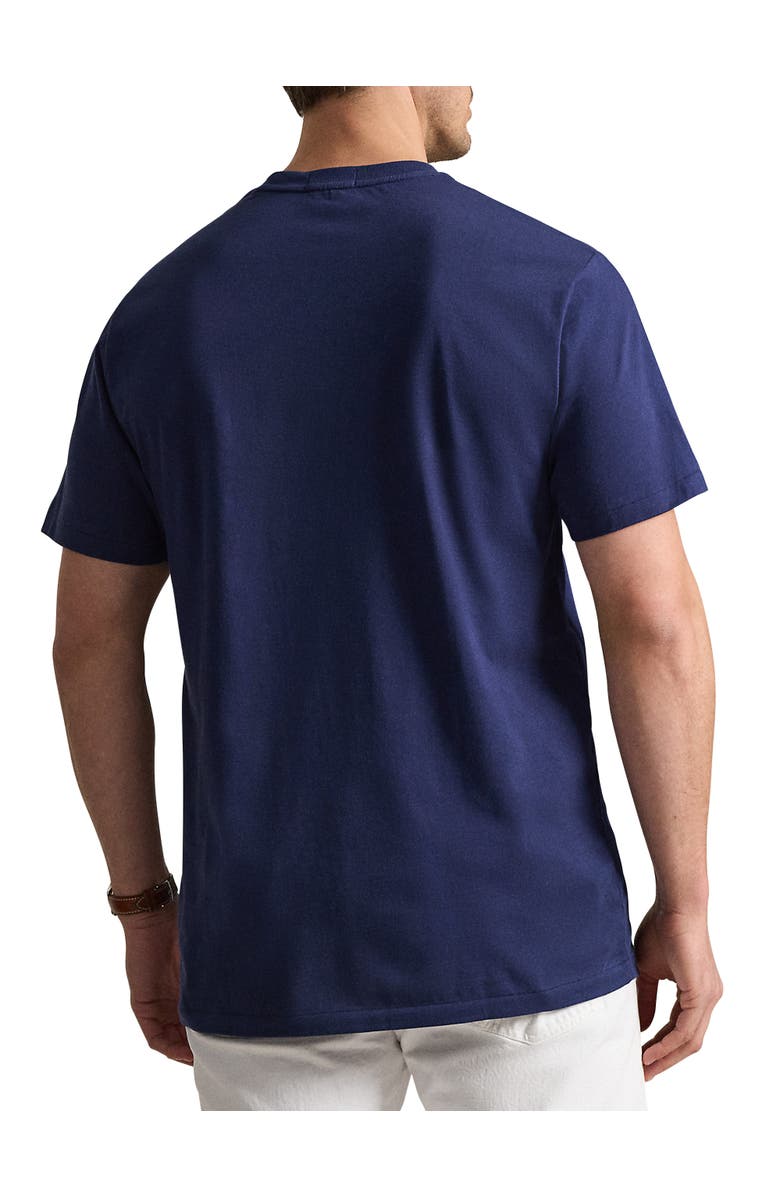 Polo Ralph Lauren Big & Tall Newport Bear Graphic Tee, Alternate, color, Newport Navy