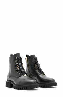 Lydia Cap Toe Combat Boot