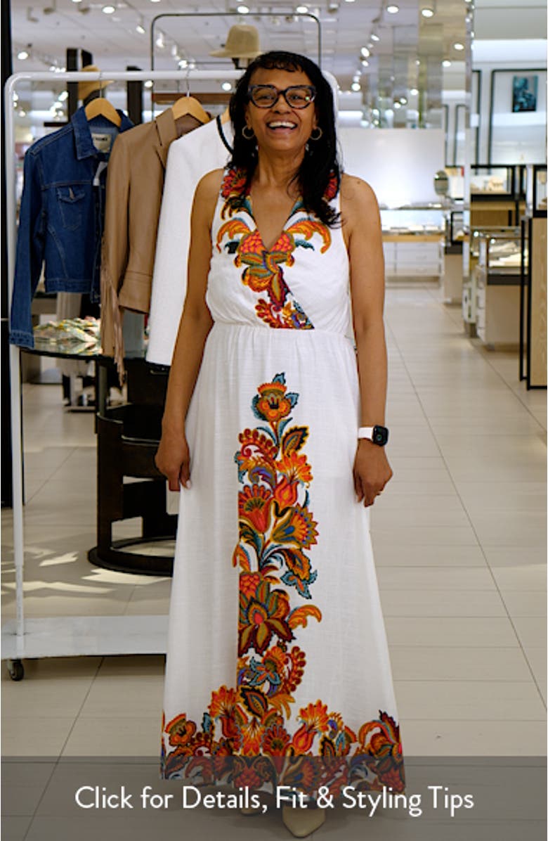 Open Back Sleeveless Maxi Dress, sales video thumbnail