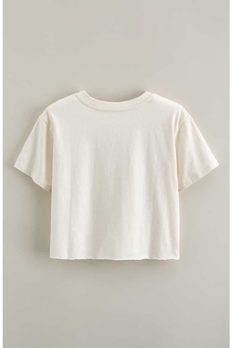 Kids' Crop Cotton Graphic T-Shirt, Alternate, color, IVORY JEWEL ARIZONA