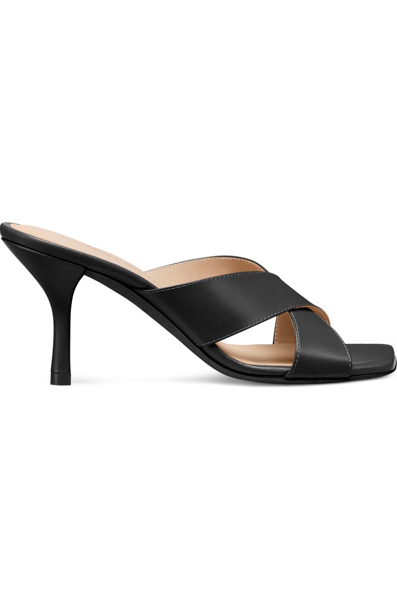 Stuart Weitzman Dayna Sandal, Alternate, color, Black