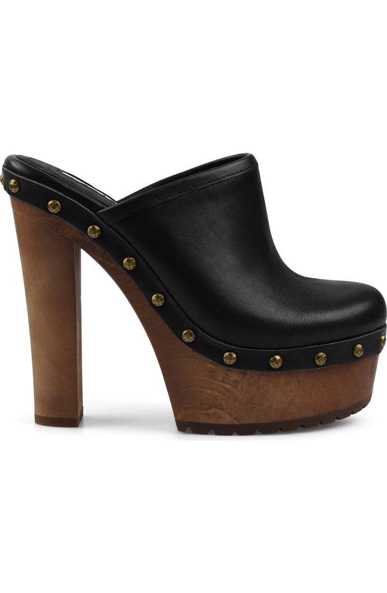 ZIGI Dealio Platform Clog, Alternate, color, Black