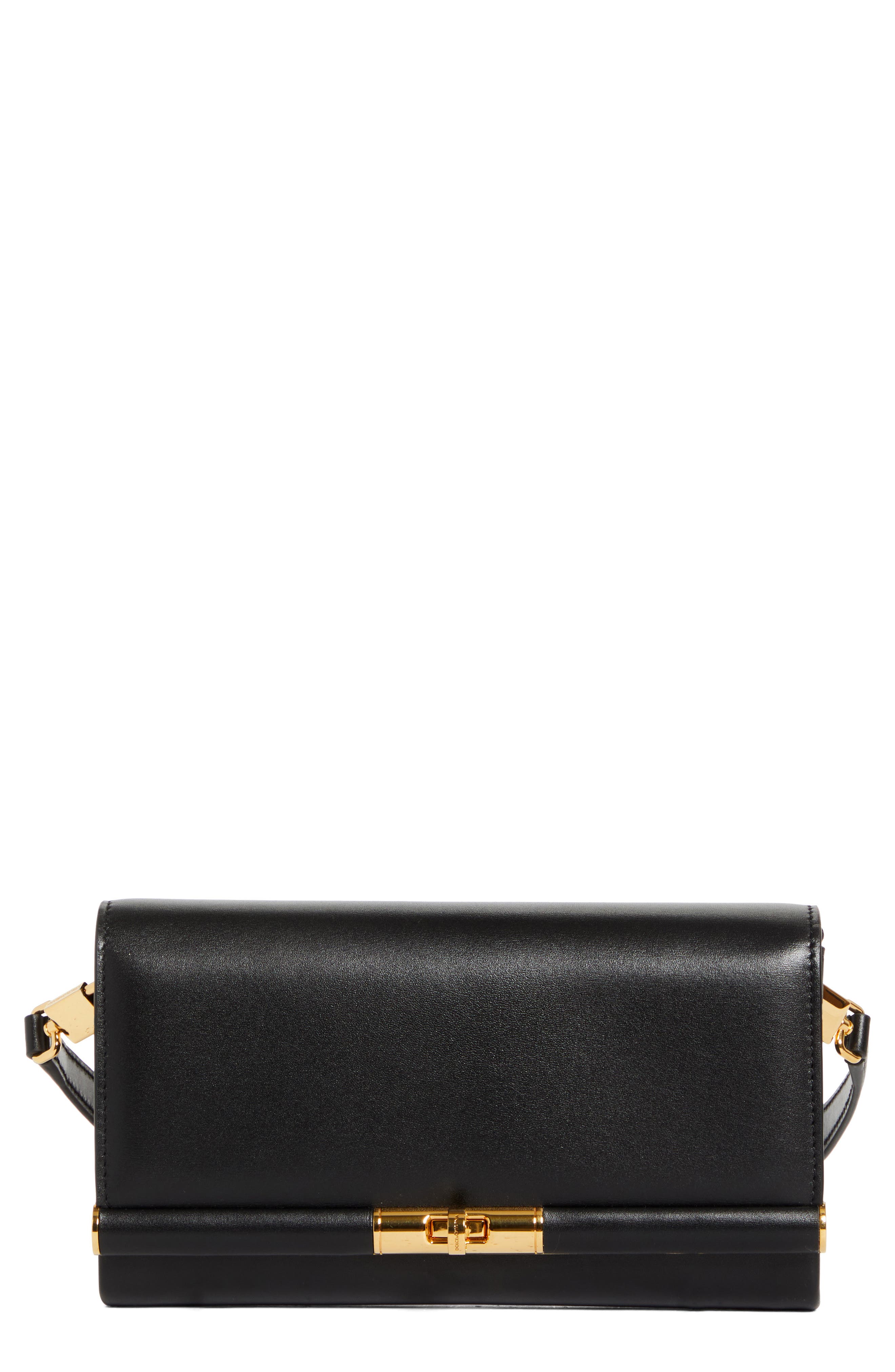 Dolce&Gabbana Marlene Wallet Bag, Main, color, Nero