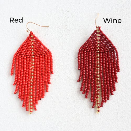 Fosterie Trío Tassel Earring In Pink