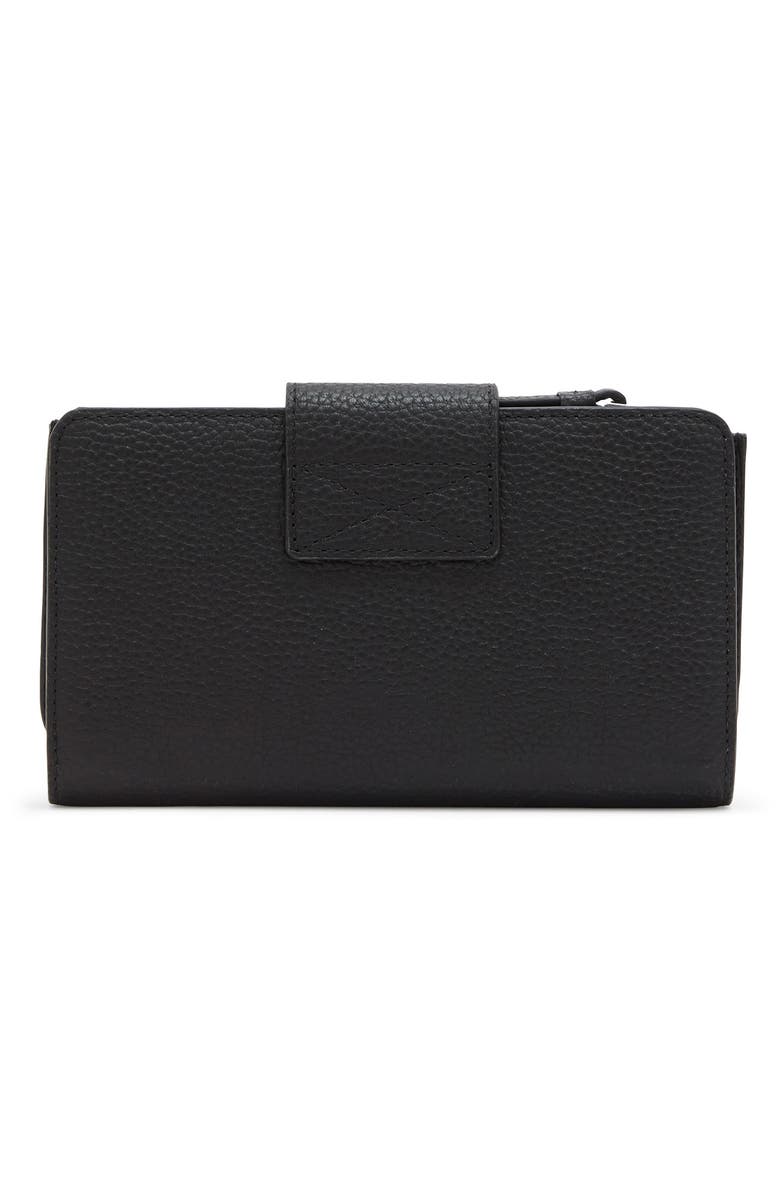 AllSaints Ray Leather Wallet, Alternate, color,