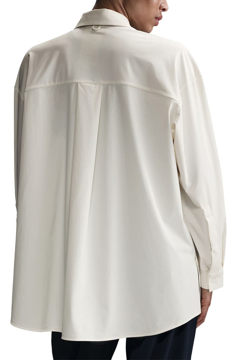 Nike 24.7 Dri-Fit Button-Up Shirt, Alternate, color, Sail/ Sail