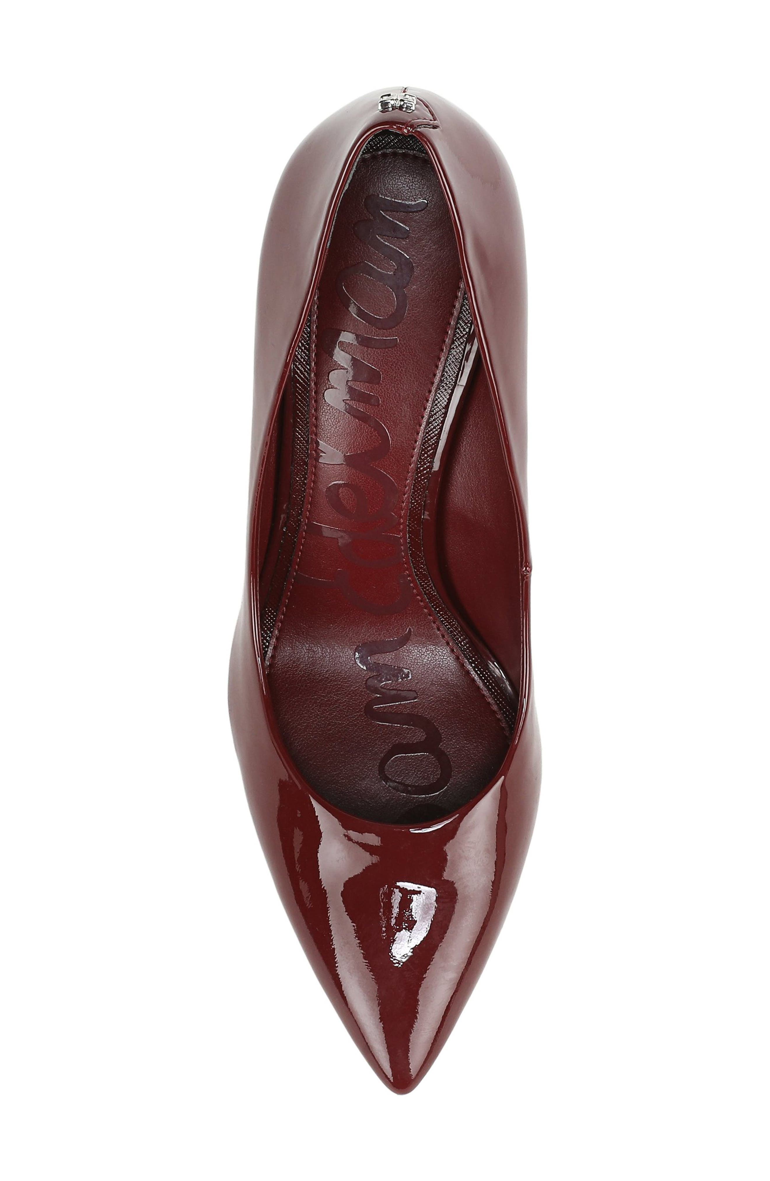 Hazel Pointed Toe Pump, Alternate, color, FRENCH MERLOT