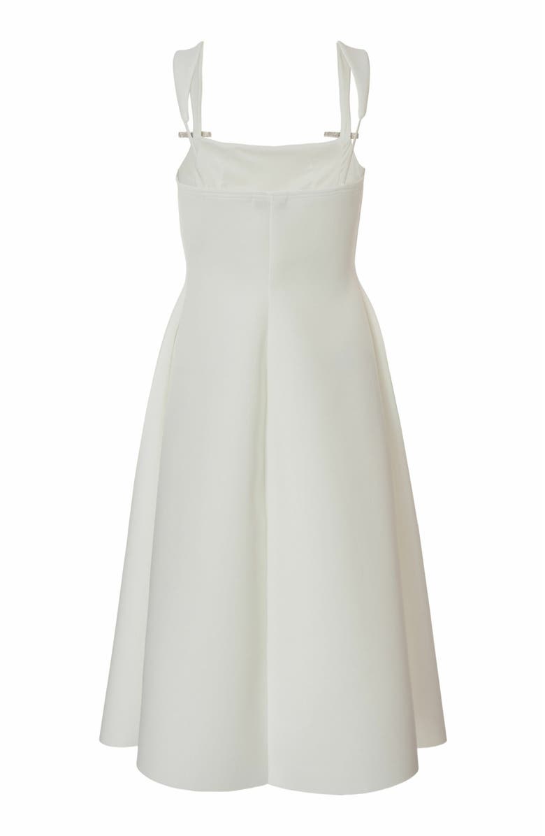 QUIZ Scuba Foam Mini Skater Dress, Alternate, color, 