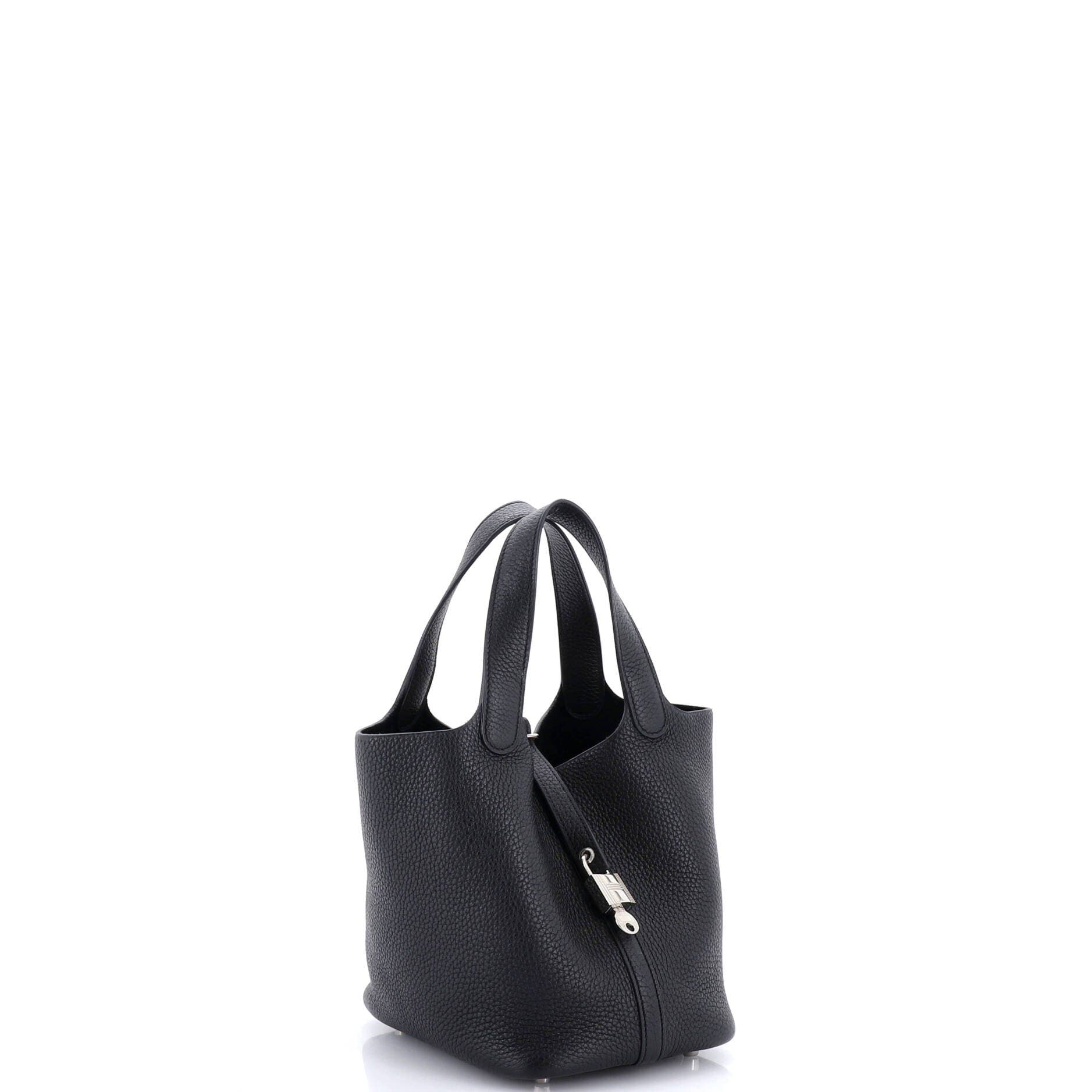 Pre-Owned Hermes Picotin Lock Bag Clemence PM, Alternate, color, 