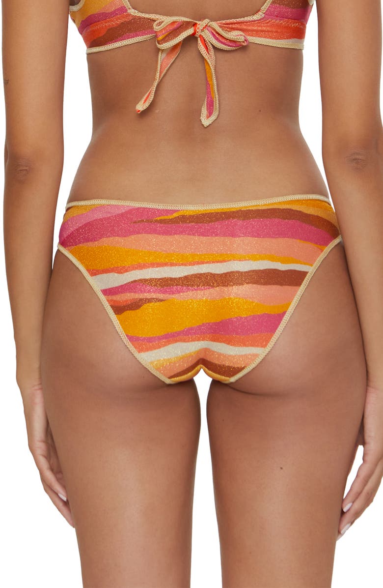 Becca Canyon Sunset Hipster Bikini Bottoms, Alternate, color, 