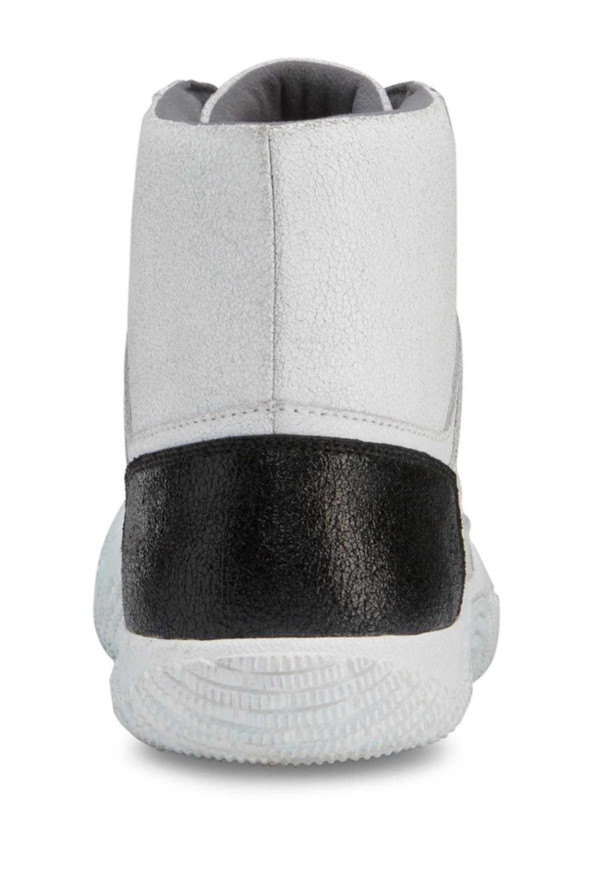 Hybrid Green Label Drifter Leather Mid Sneaker, Alternate, color, Leather Wh