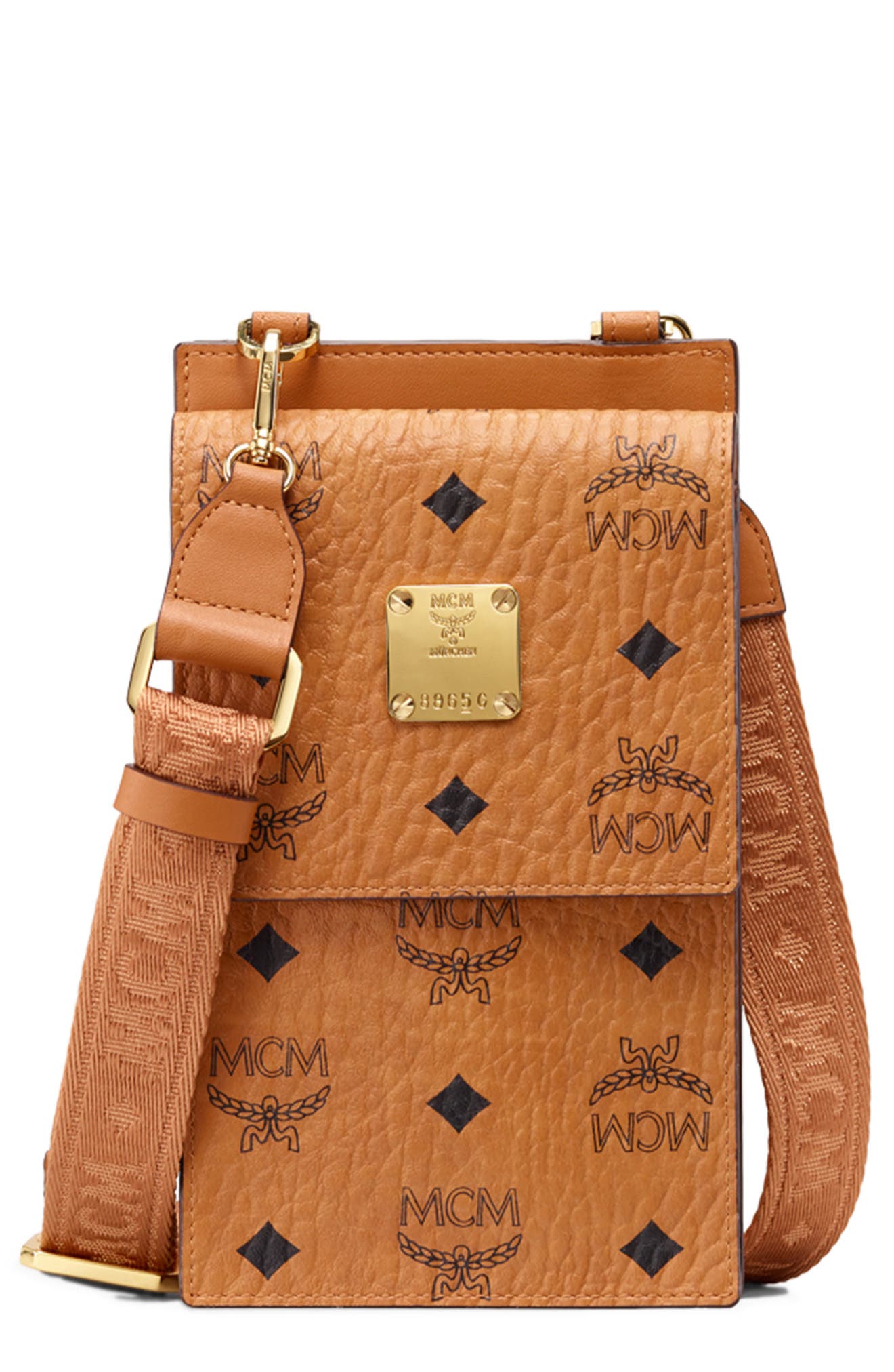 Visetos Original Crossbody Pouch, Main, color, COGNAC