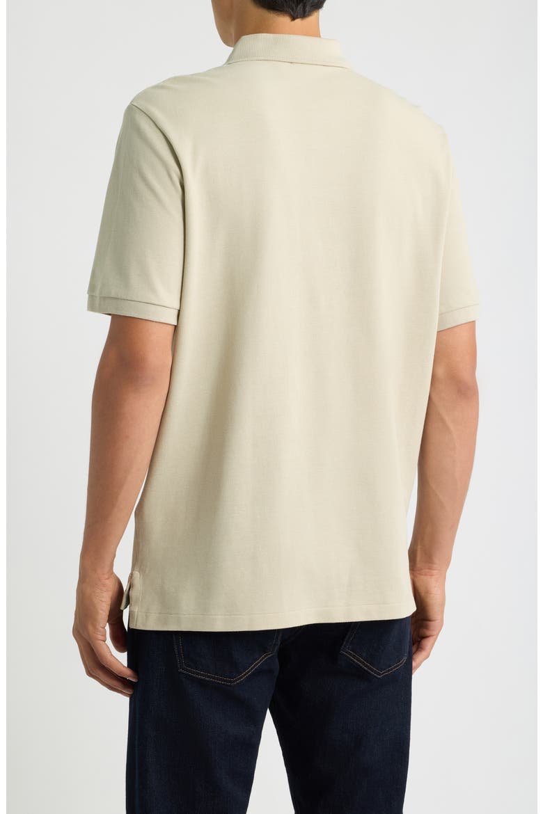 Classic Fit Cotton Mesh Polo, Alternate, color, STONE