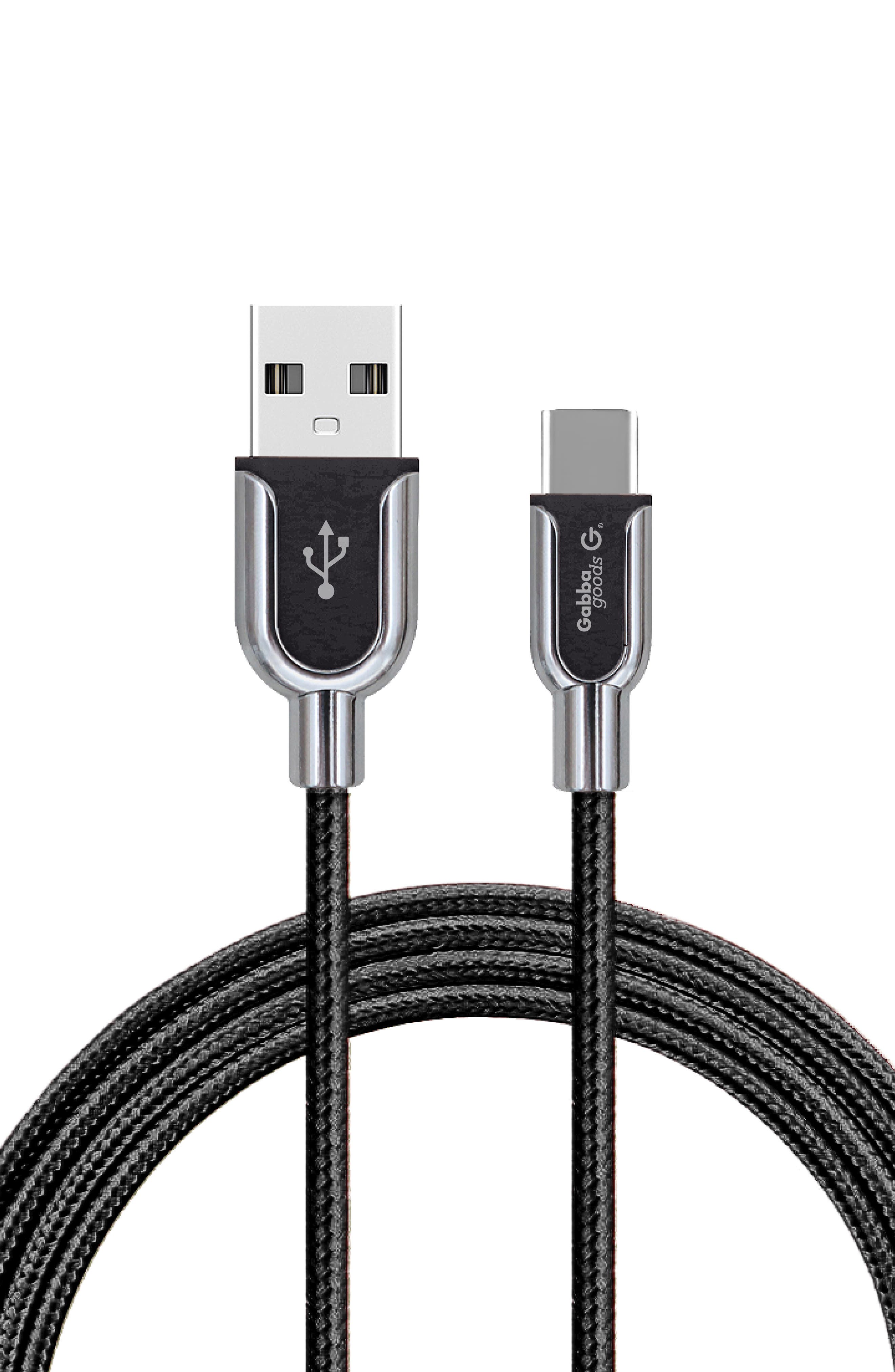 Gabba Goods Rapid Charge 6-Foot USB to USB-C Cord