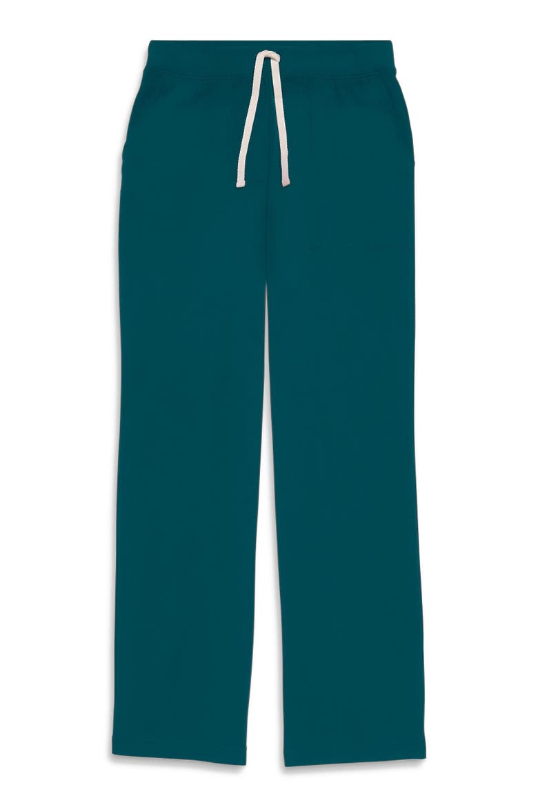 Grown-Ups Relaxed Organic PJ Pant, Alternate, color, Forest