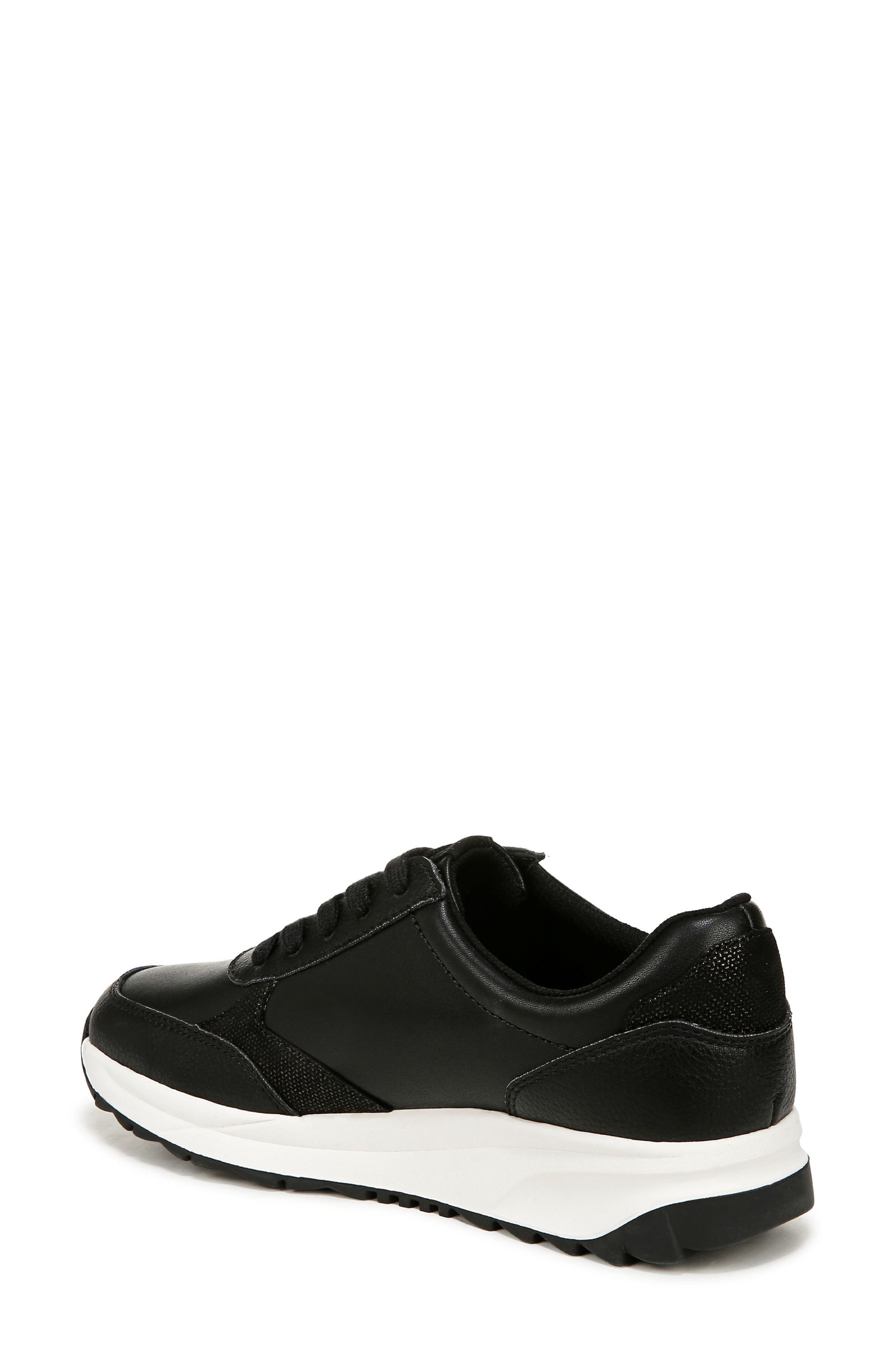 Naturalizer Shay Sneaker, Alternate, color, Black Leather