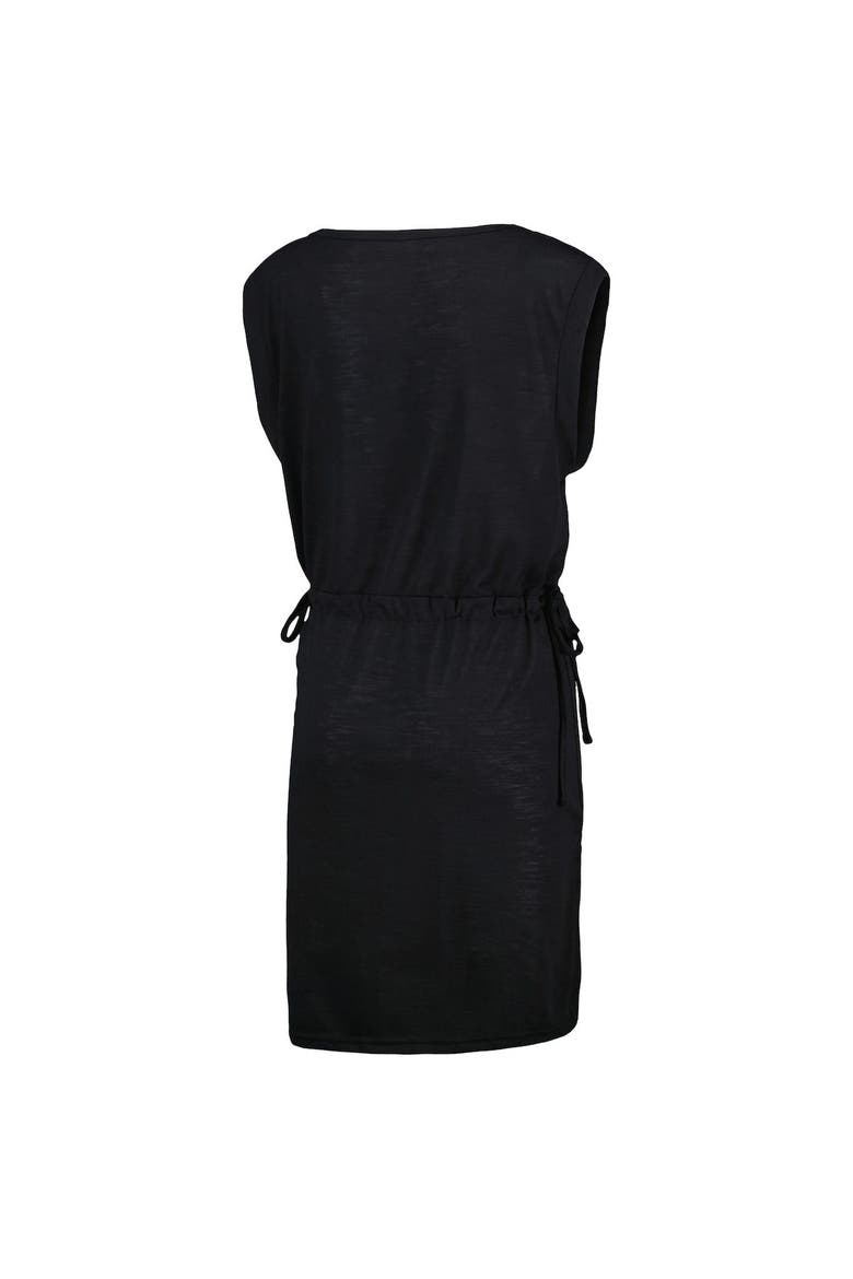 Women's G-III 4Her by Carl Banks Black Las Vegas Raiders G.O.A.T. Swimsuit Cover-Up, Alternate, color, Black