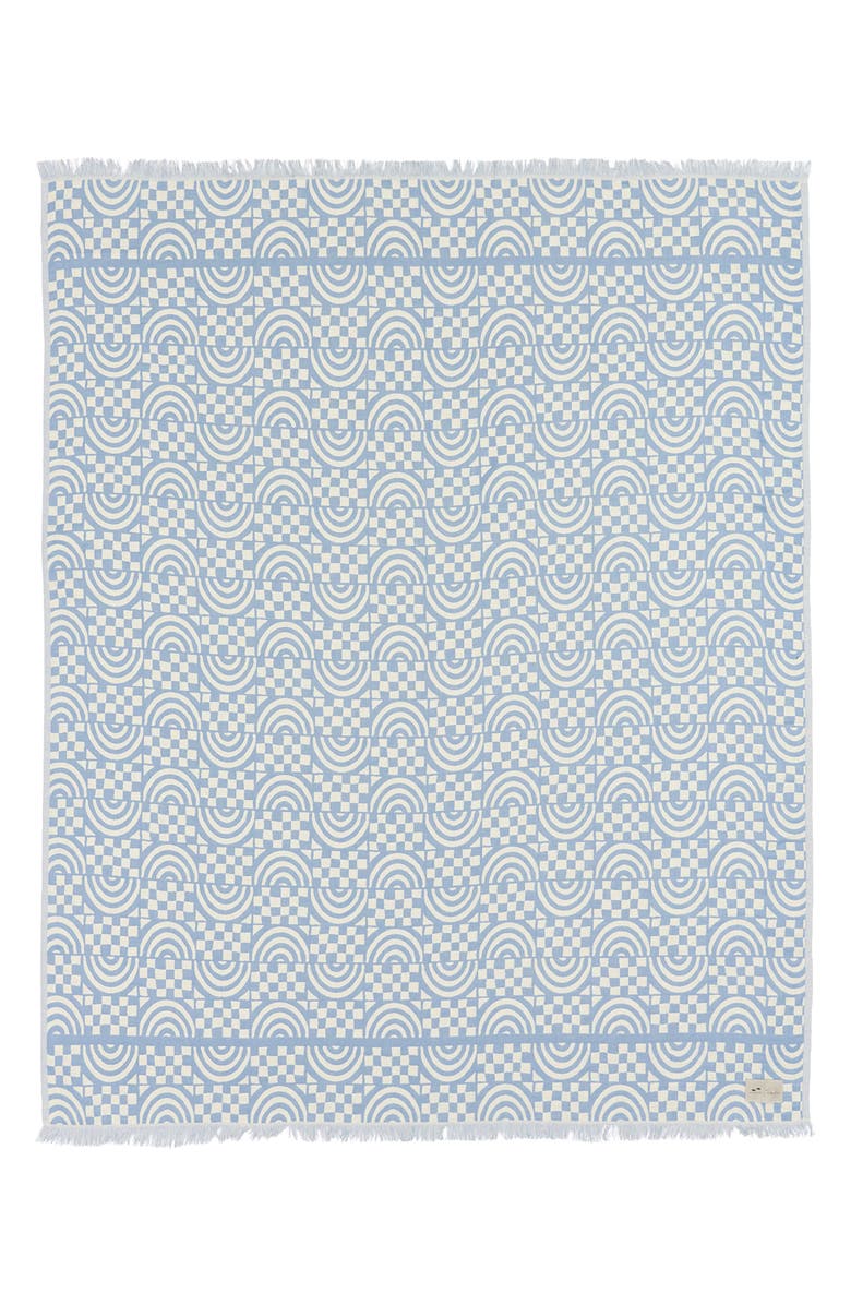 Slowtide Coco Rainbow Driftweave Blanket, Main, color, 