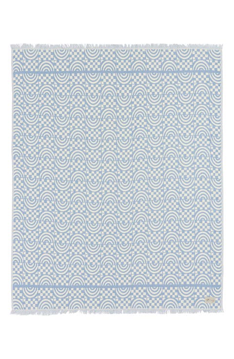 Coco Rainbow Driftweave Blanket