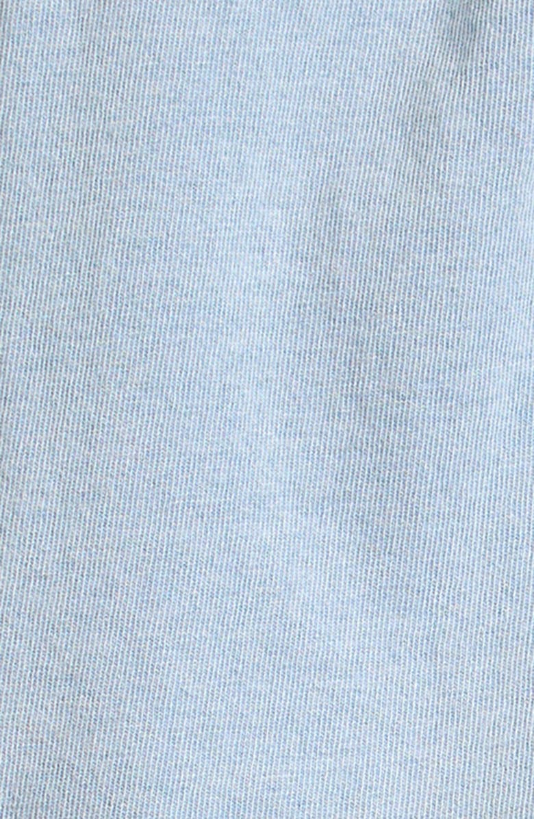 Splendid Ruffle Knit Top & Shorts Set, Alternate, color, Indigo