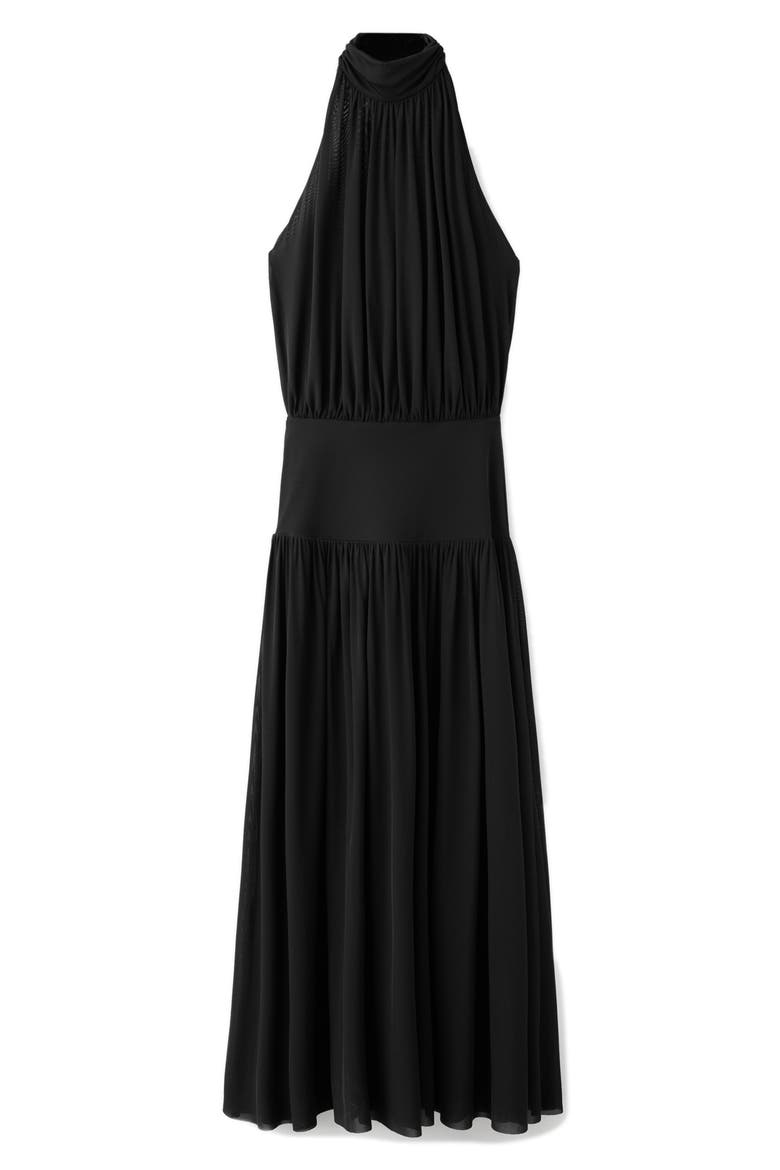Sleeveless Maxi Dress, Main, color, BLACK