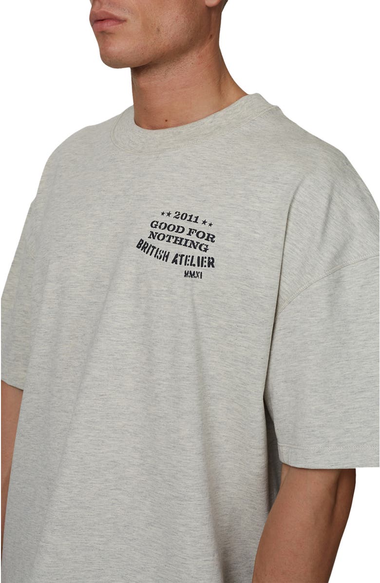 Good For Nothing Boxy-Fit Icarus T-Shirt, Alternate, color, Grey