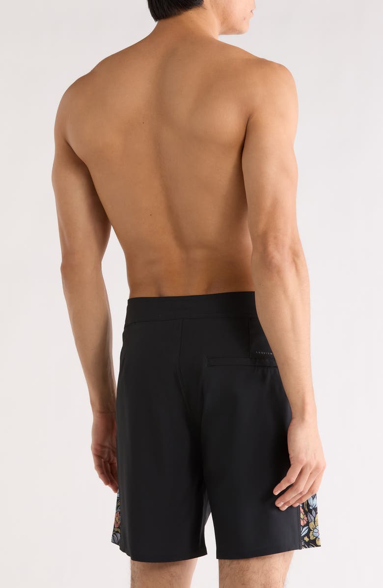 TravisMathew Day Cruise Board Shorts, Alternate, color, Black