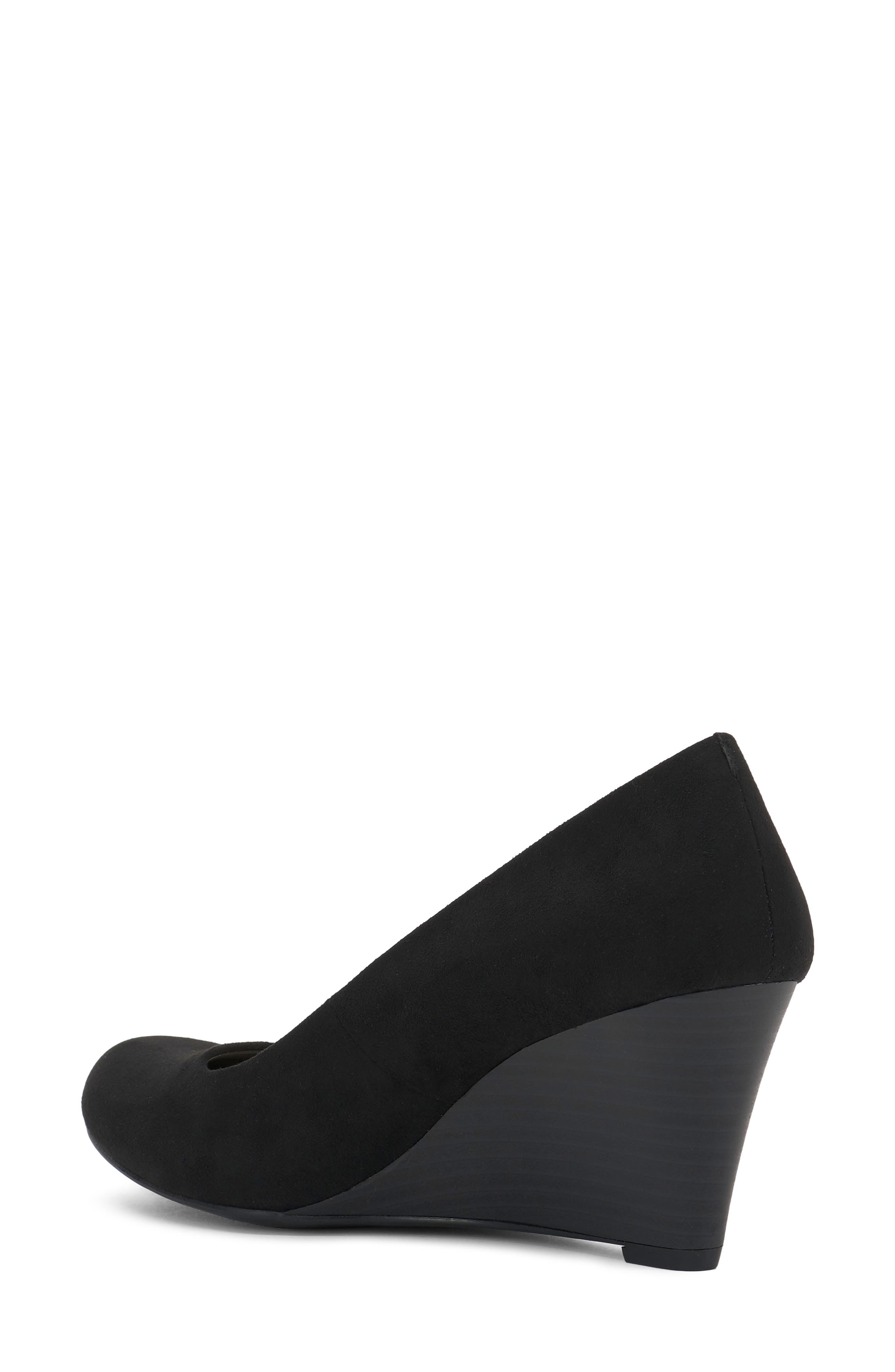 Sampson Wedge Pump, Alternate, color, BLACK/ BLACK