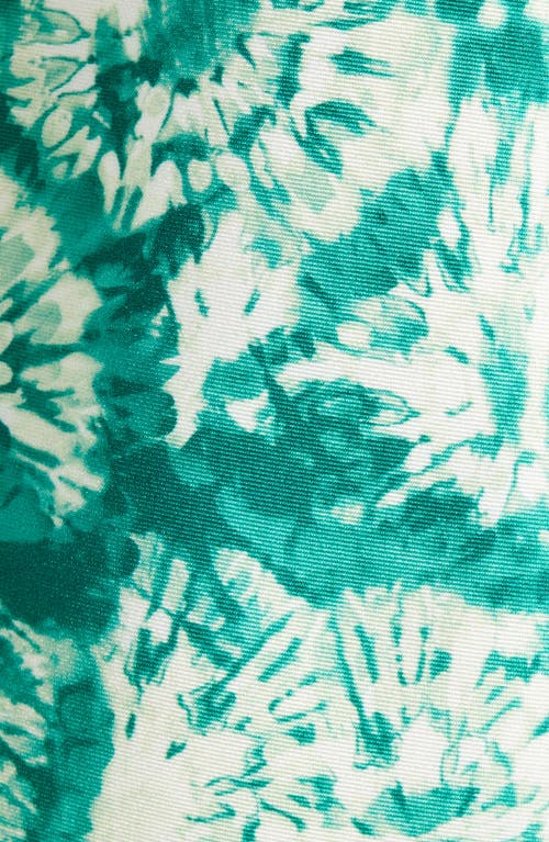 Kulani Kinis Cross Back One-piece Swimsuit In Emerald Tides
