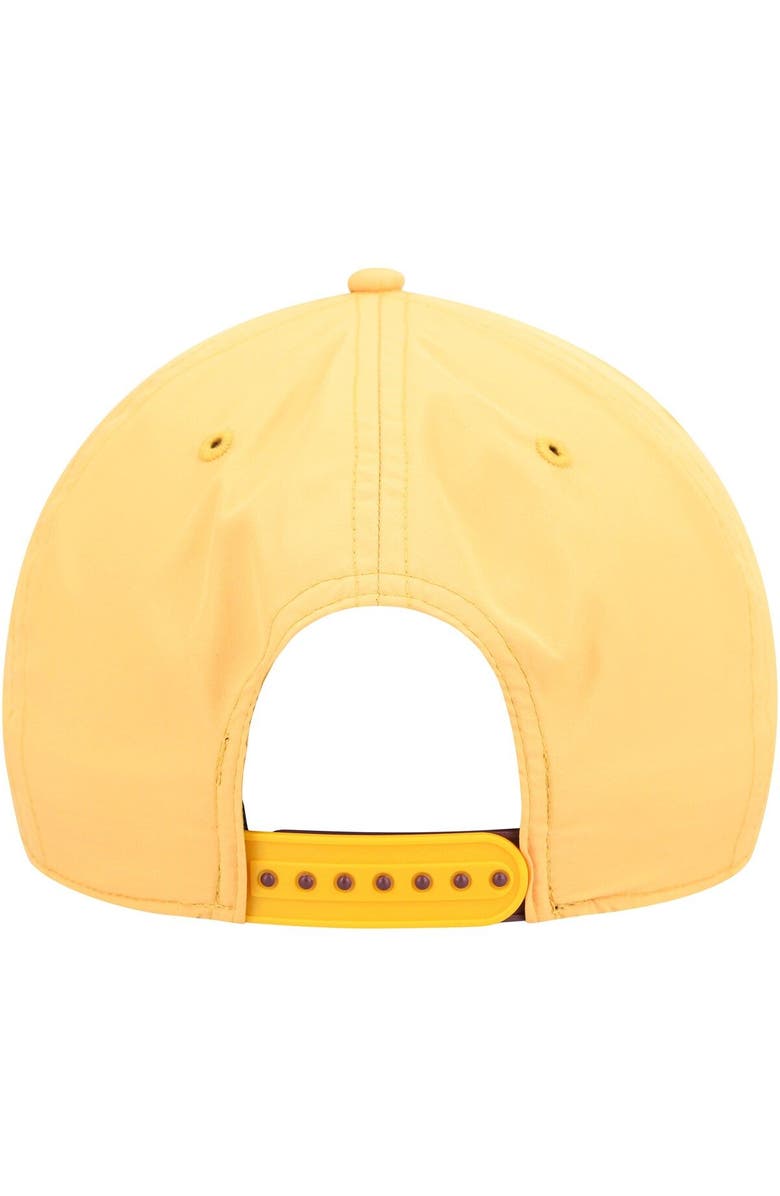 Black Clover Men's Gold Minnesota Golden Gophers Nation Shield Snapback Hat, Alternate, color, 