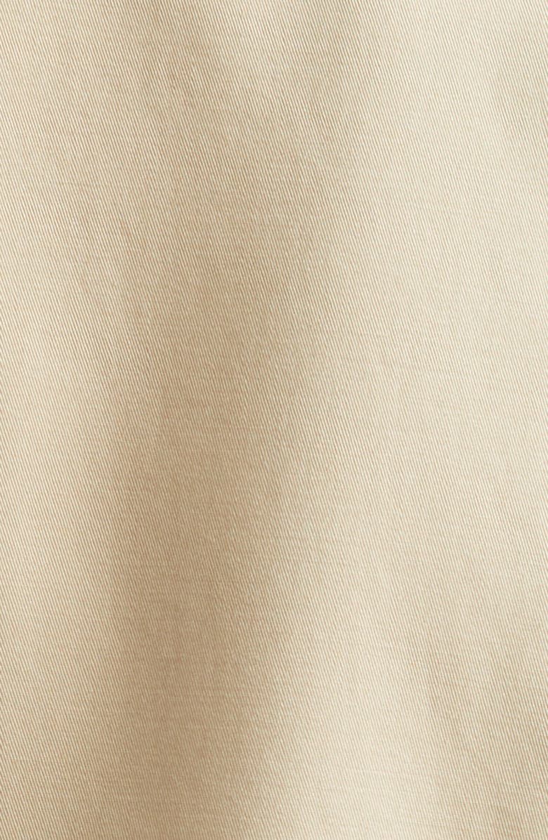 Balmain 6-Button Double Breasted Gabardine Cutaway Jacket, Alternate, color, 0An Sand