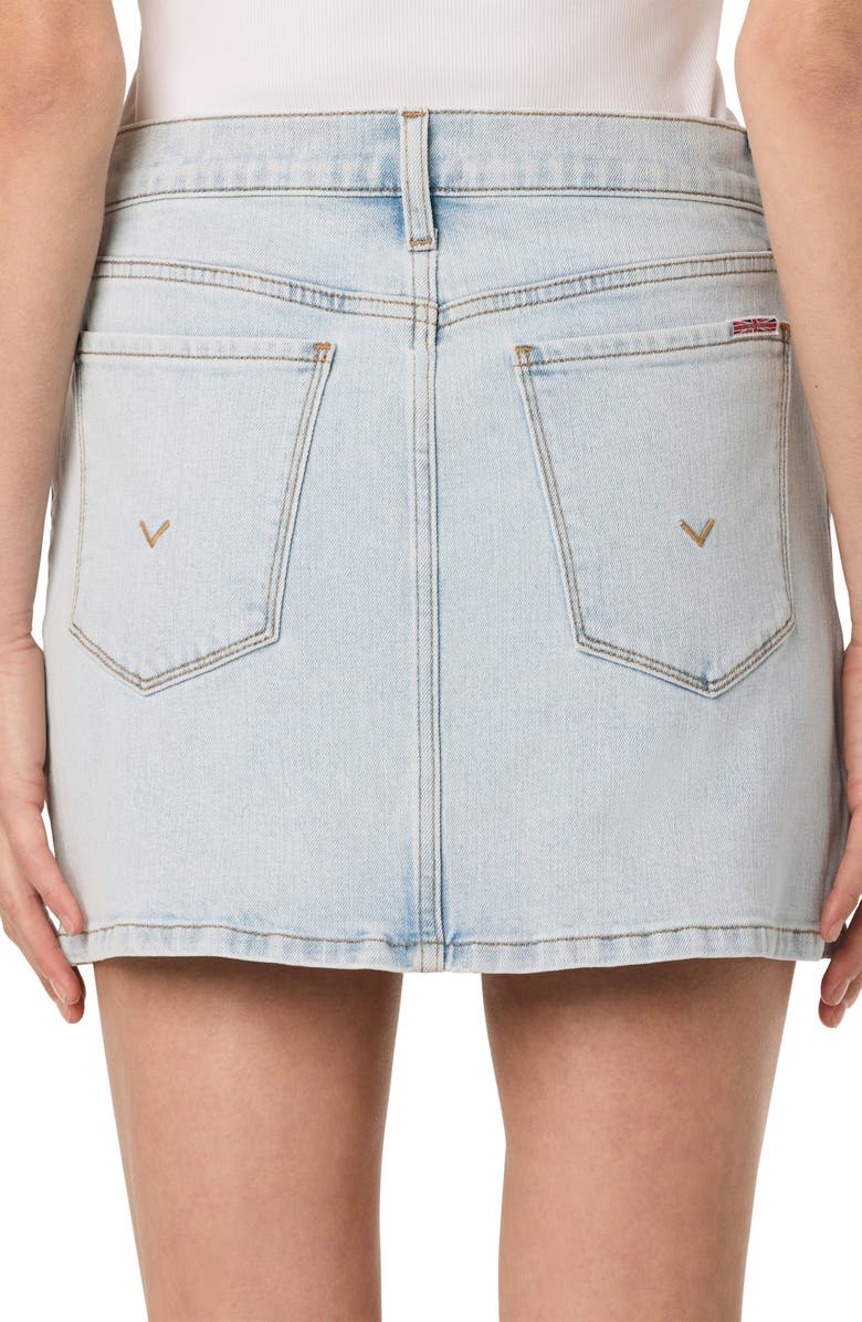 Hudson Jeans Mini Skirt, Alternate, color, 1989 Blue