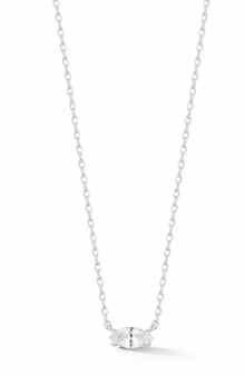 Marquise Cubic Zirconia Pendant Necklace