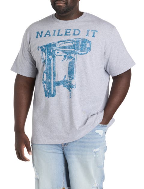 Big & Tall Nailed It Graphic Tee
