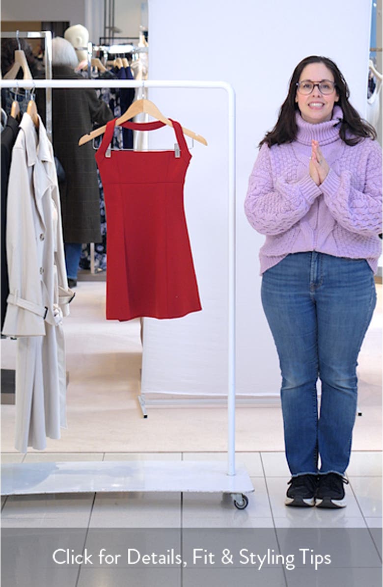 Alyn Halter Minidress, sales video thumbnail