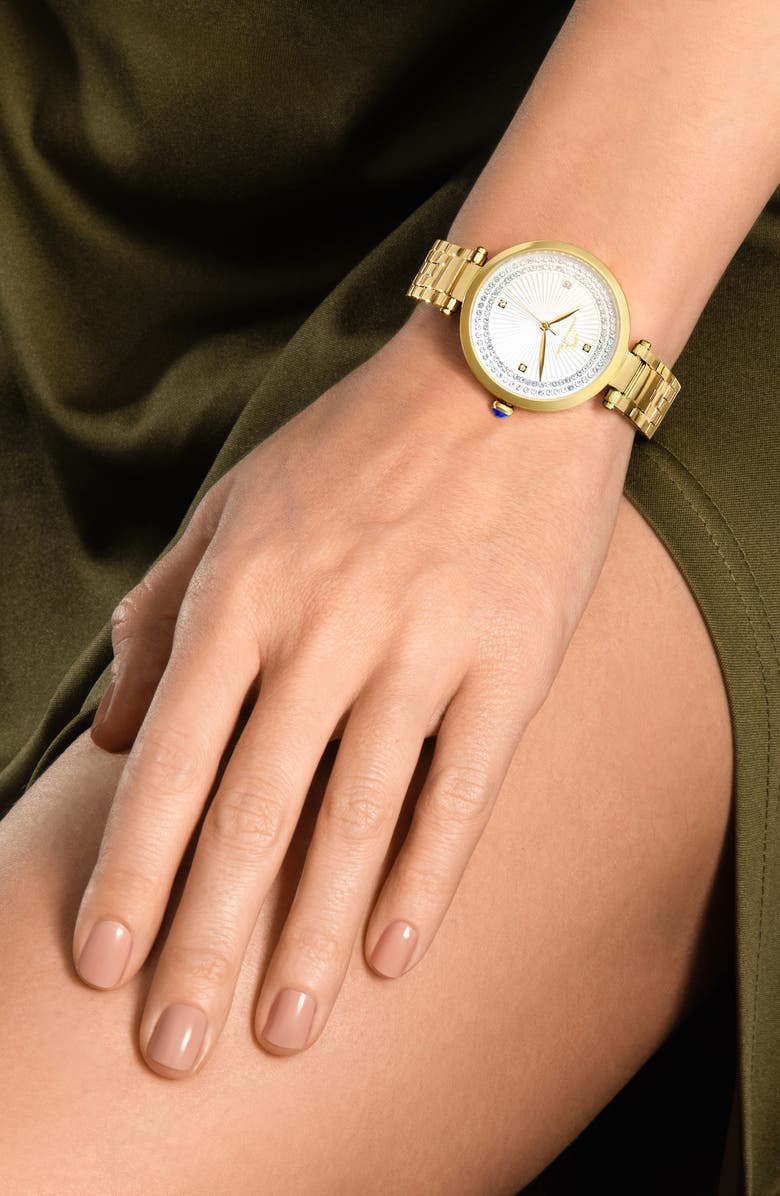 PORSAMO BLEU Natalie Bracelet Watch, 36mm, Alternate, color, Silver