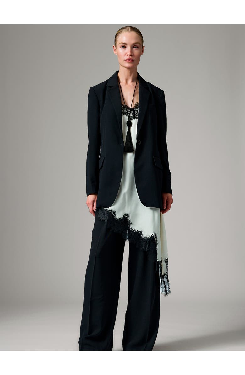 DAY Birger et Mikkelsen Lara Lace Trim Asymmetrical Slip Dress, Alternate, color, Vanilla Ice