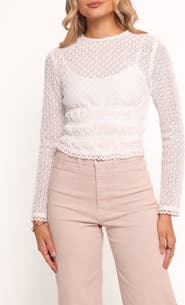 Petal & Pup Riven Shirred Top