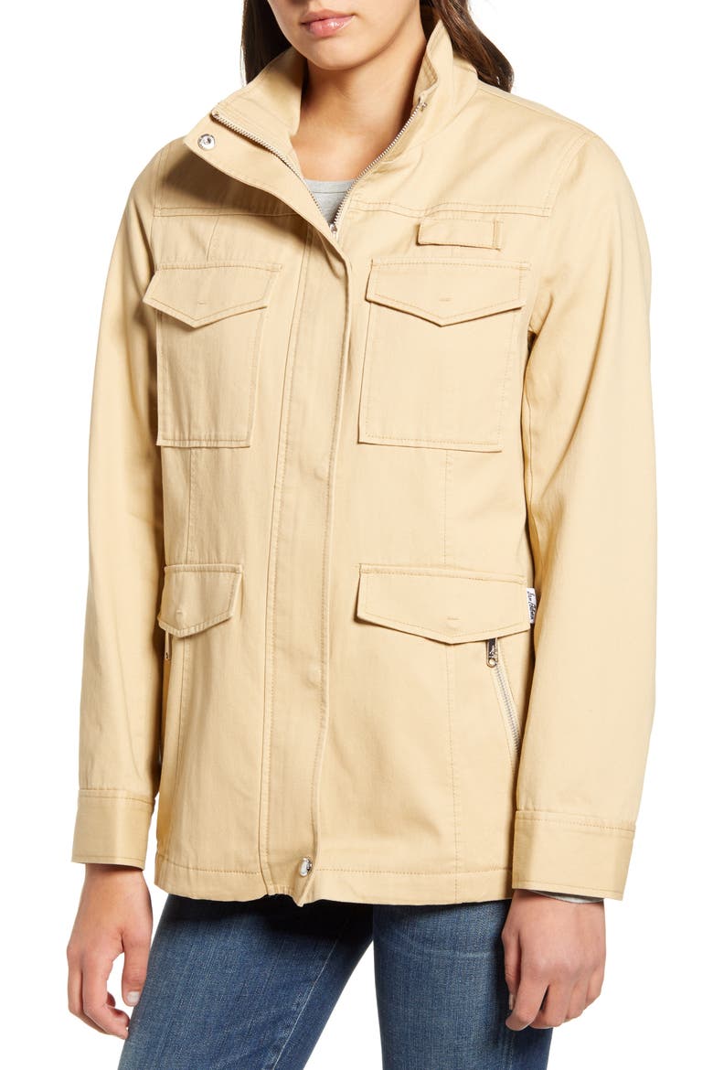 Safari Cotton Jacket, Alternate, color, SAND