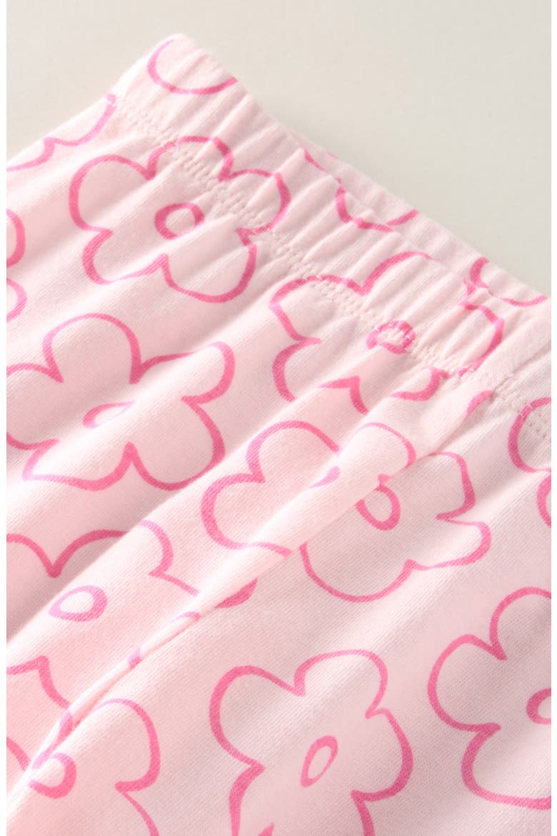 Kids' Core Leggings, Alternate, color, PINK BALM POPPY DAISY