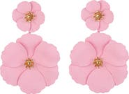 EYE CANDY LOS ANGELES Floral Drop Earrings